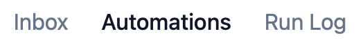 Link to automation configuration