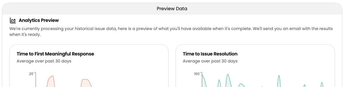 Preview data view